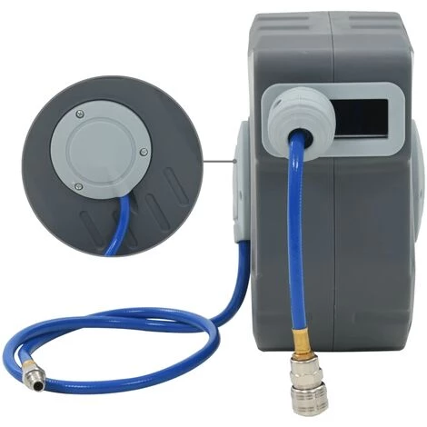 Enrouleur Automatique De Tuyau D'Air 3/8 12 M VidaXL – Image 4