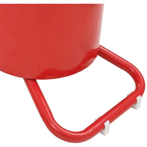 VidaXL Pompe à Graisse Manuelle 12 L - Rouge â Image 5