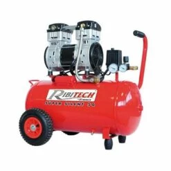RIBIMEX Compresseur 2cv Silencieux Sur Cuve 50 Litres