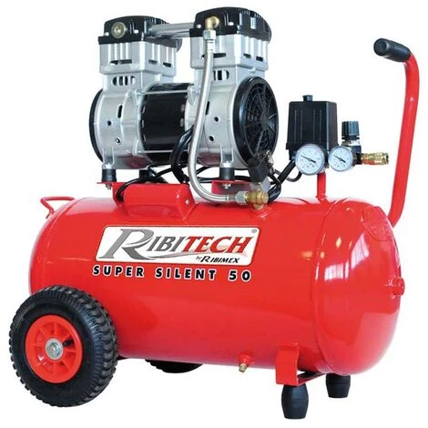 RIBIMEX Compresseur 2cv Silencieux Sur Cuve 50 Litres – Image 2