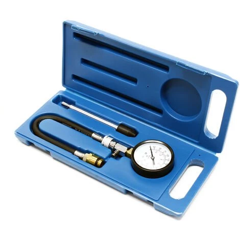 WILTEC Compressiomètre Pour Moteurs Essence Coffret De 3 Pièces Kit Testeur De Compression Outil De Mesure â Image 2