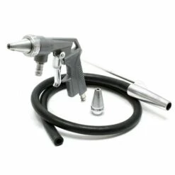 WILTEC Pistolet De Sablage à Air Comprimé Kit Jet De Sable Tuyau D’aspiration Buse De Rechange 6,3 Bars