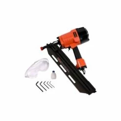 Varan Motors - RHF9021C Cloueuse Pneumatique à Charpente Cloueur Pneumatique Pour Clous De 50-90MM 21° - Orange