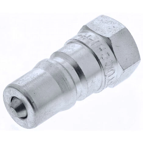 Raccord Hydraulique Rapide RS PRO, Mâle En Acier 1/8pouces ( Prix Pour 1 ) – Image 2