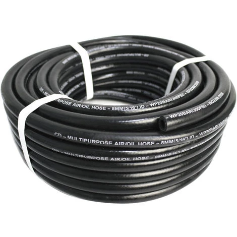 Tuyau à Air RS PRO, 21mm X 13mm X 25m Noir En NBR, SBR ( Prix Pour 1 )