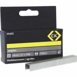 Agrafes C.K 496003 N/A 1000 Pc(s) Dimensions (L X L) 10 Mm X 10.5 Mm