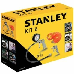 Kt 6 Pcs Stanley Outils Pneumatiques Pour Compresseur D'air - -