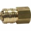 FP Raccord Rapide Laiton Diamètre Nominal 7,2 Mm Filetage Femelle F1/2" RIEGLER 1 PCS