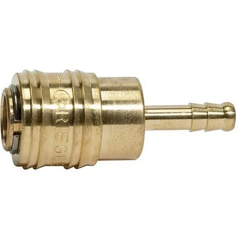 FP Raccord Rapide Laiton Diamètre Nominal 7,2 Mm Douille Ø Intérieur Tuyau 9mm RIEGLER 1 PCS