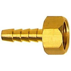 RIEGLER Embout à Olive à Visser à Filetage Femelle, Raccord : G 1/4 Pouces, Pour Tuyau Flexible LW 6 Mm, OC 19 Mm, Long. : 36 Mm