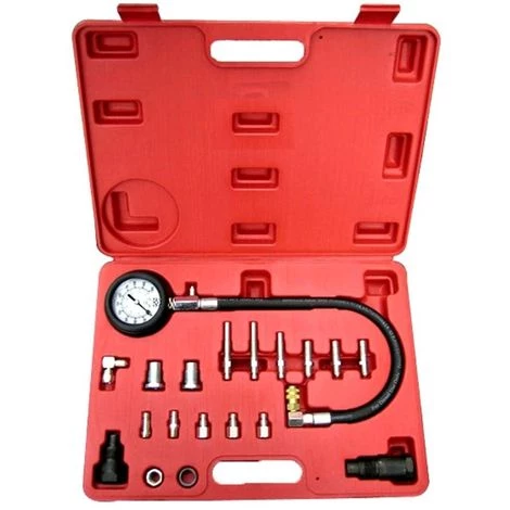 EQUIPEMENT EXPRESS SICOBA Testeur Compression Compressiometre Moteur Diesel 20 Pièces