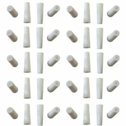 EQUIPEMENT EXPRESS SICOBA 10 Jeux De 4 Buses Céramique Blanches Pour Porte Buse Sableuse 38-76l à Jet Libre