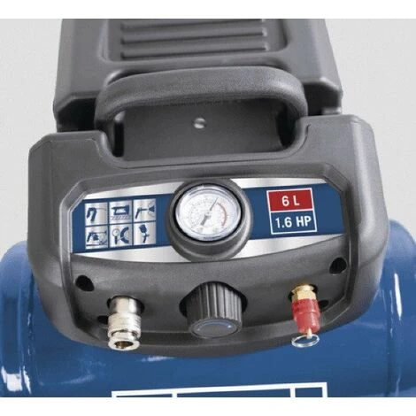 Scheppach - Compresseur 1200W 6L 8bar 192 L/min Avec Accessoires - HC06 – Image 2