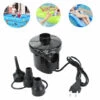 OOBEST Pompe Électrique, Pompe à Air Électrique, Gonflage Et Dégonflage Pompe Électrique Avec 3 Buses Pour Matelas Gonflable, Camping, Coussin Gonflable, Lit, Bateau, Anneau De Natation