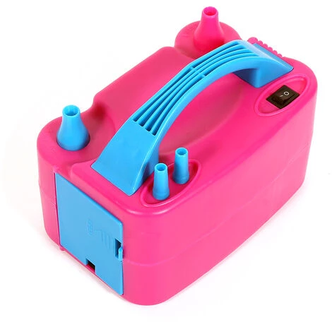 OOBEST Pompe De Gonfleur Rose Électrique 600w Ballon Gonflage D'Air Du Ventilateur – Image 3
