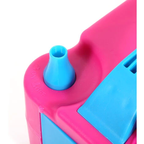 OOBEST Pompe De Gonfleur Rose Électrique 600w Ballon Gonflage D'Air Du Ventilateur – Image 5