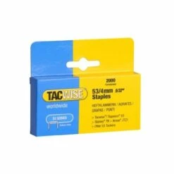 TACWISE 53/4MM AGRAFES AU FIN FIL DE FER BOÎTE DE 2000