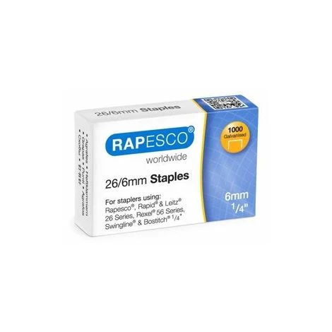 RAPESCO S11661Z3 PACK D'AGRAFES 1000 AGRAFES (RA-S11661Z3) â Image 2