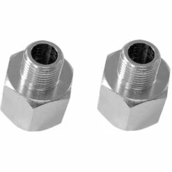 ASUPERMALL Adaptateur De Tuyau D'Air Pour Aerographe, Male Bsp G1 / 8 "Et Femelle Bsp G1 / 4", 2 Pcs