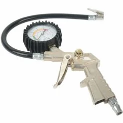 OOBEST Manomètre De Pression Gonfleur Pour Pneu Voiture Motocyclette Noir