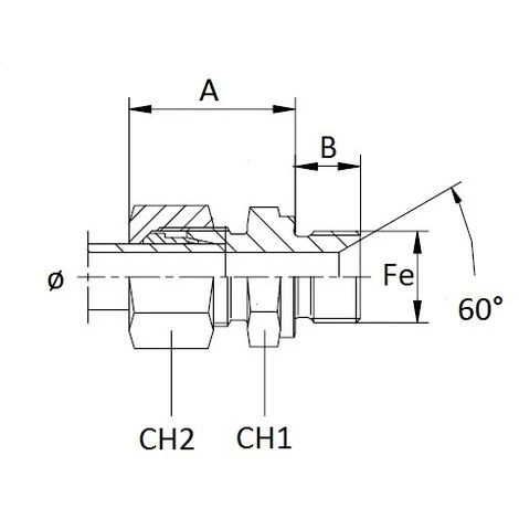 LEM SELECT Raccord Fileté Droit 1/2" X Ø 10 (Lot De 2) â Image 2