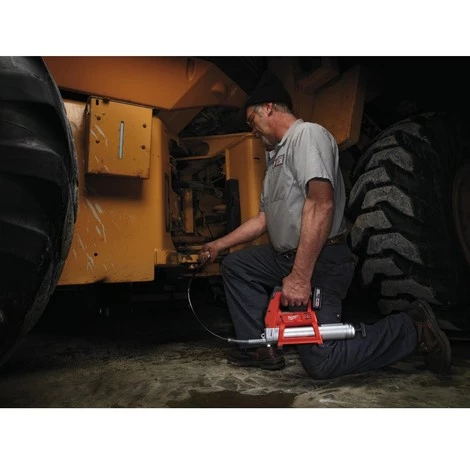 Pompe à Graisse MILWAUKEE M12 GG-401B - 12V 4.0Ah + Batterie, Chargeur - 4933441675 â Image 2