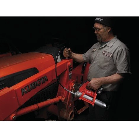 Pompe à Graisse MILWAUKEE M12 GG-401B - 12V 4.0Ah + Batterie, Chargeur - 4933441675 â Image 4
