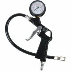 FERM ATM1041 Pistolet De Gonflage + Manomètre