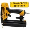 BOSTITCH BT1855SP-E CLOUEUR DE FINITION + 20000 Clous 22/30/40/50mm18GA