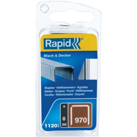 RAPID® AGRAFES 970/08mm Galva Blister Etroit 1100 RAPID – Image 2