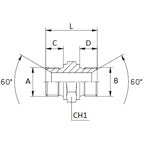 LEM SELECT Raccord De Réduction Mâle 1" - Mâle 1/2" (Lot De 2) â Image 2
