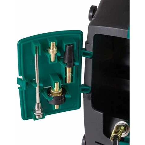 VONROC Compresseur Portable 1100W - 8 Bar - Sans Huile – 180L/m - 11 Accessoires Inclus – Image 4