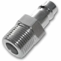 LEM SELECT Raccord Rapide Air Comprimé Fileté Mâle 1/2" GAZ (Lot De 2)