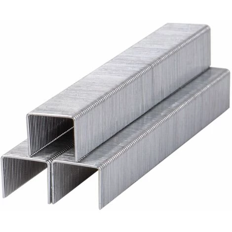 FERM ETA1013 Agrafes 10mm, Forme U, 2000 Pièces