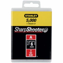 Agrafes Type A - Taille : 6 Mm - Boite : 1000 - STANLEY