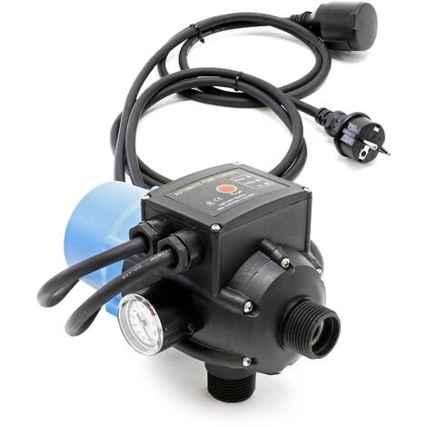 WILTEC Pressostat EPC-2 230V 2 Câbles Réseaux D'eau Domestiques & Pompes Monophasées Anti-marche à Sec