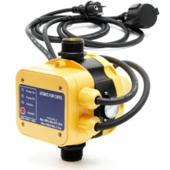 WILTEC Pressostat EPC-5 230V 2 Câbles Réseaux D'eau Domestiques & Pompes Monophasées Anti-marche à Sec