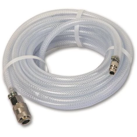 RIBIMEX Tuyau à Air 10 M Raccordé Automatique Universel â Image 2