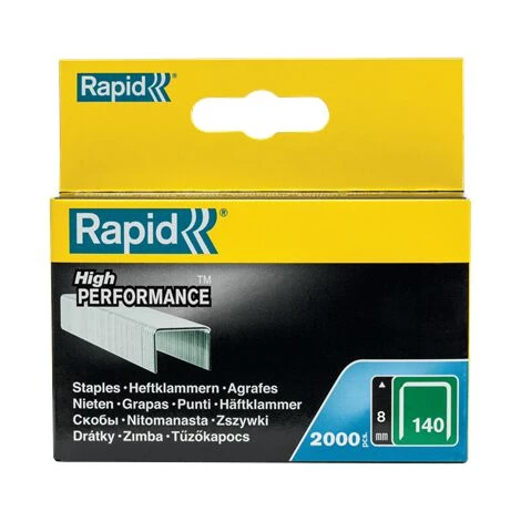 AGRAFES 140/08mm Galva Boite Carton 2000 RAPID â Image 2