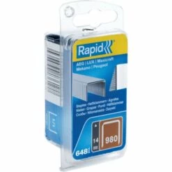 AGRAFES 980/14mm Galva Blister Etroit 648 RAPID