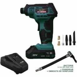 Gonfleur Sans Fil 20v Silex® (batterie Li-Ion 2 Ah )