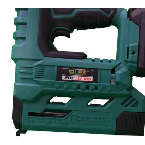 Cloueur - Agrafeuse Sans Fil 20 V Silex® ( 1 X 2.0AH BATTERIE LITHIUM ) – Image 4