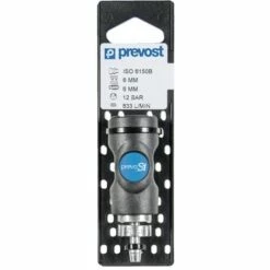 Raccord ISO B Sur Plaque Pour Tuyau 10mm Prevost
