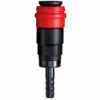 M7 Raccord En Composite Cannelé Pour Tuyau D. 7,2 Mm, EURO - D. Intérieur 13 Mm