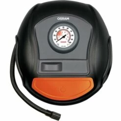 Osram Auto OTI200 Compresseur Manomètre Analogique, Range-câble Et Support De Câble, Protection Contre Les Surcharges