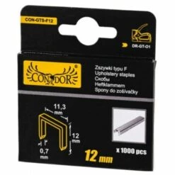 BRICOLINE Agrafes Type F 12 X11,3x0,7 Mm 1000 Pcs Pour Taker