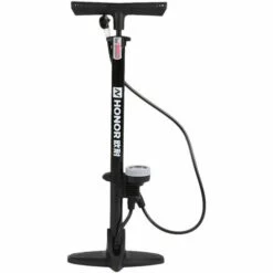 ASUPERMALL Gonfleur De Pneu De Pompe A Pied De Bicyclette Avec La Pompe A Air De Velo De Velo De Jauge