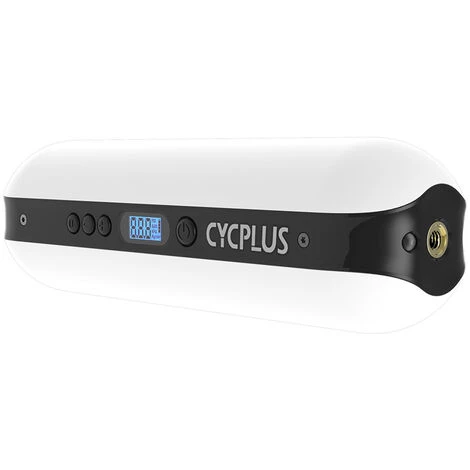 CYCPLUS Pompe A Air Electrique Pour Velo 150Psi, Rechargeable Avec Batterie Externe, Blanc â Image 5