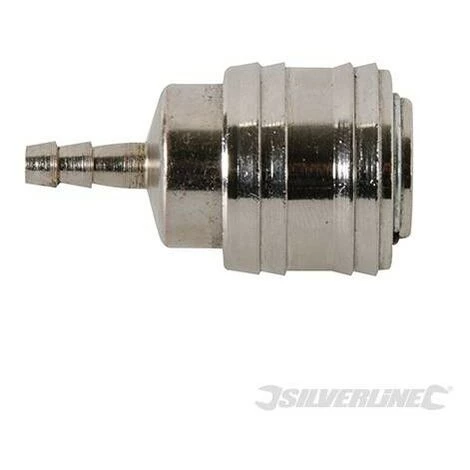 SILVERLINE Coupleur Rapide Euro Pour Tuyau Air Comprimé, Extrémité 8 Mm, Extrémité 8 Mm – Image 2