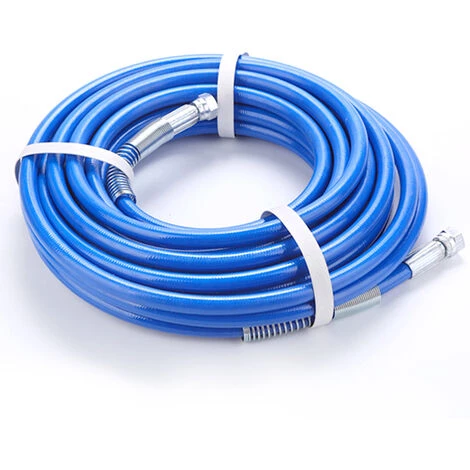 HAPPYSHOPPING Tuyau Haute Pression 3300Psi, Tuyau De Pulverisation Airless Resistant A La Corrosion, 15 M - 15 M – Image 2